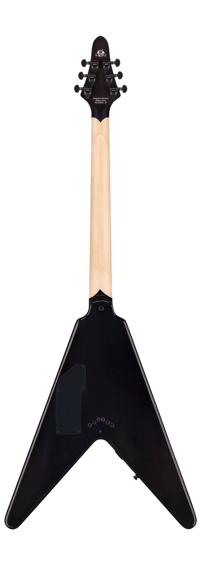 Artist Line Breaker WH-1 - Nirvana Black Transparent High Polish E-Gitarre